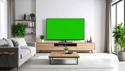 Modern living room with TV (1)