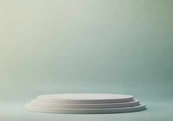 Minimalist podium display