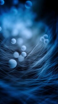 Minimal Blue Drift &ndash; Abstract Background Video for Modern Phones