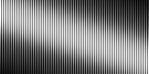 Obraz premium Texture with lines of varying thickness. Halftone effect. Vector Illustration for Design and Decoration.