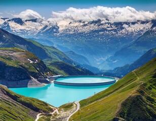 kaprun hochgebirgsstauseen salzburger land austria