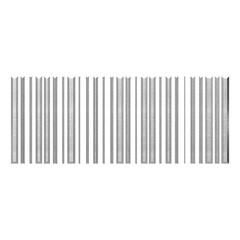 Forms in 3D. 3D chrome elements. Abstract shapes. Y2K abstract silver space icons. Galaxy and cosmic technology.  3D Model.