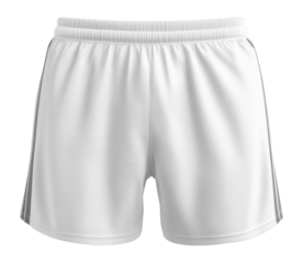 PNG White short pant mockup shorts clothing apparel.