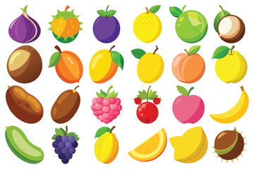 A colorful assortment of fresh fruits and vegetables