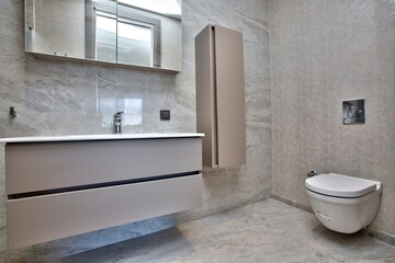 Bathroom Interior in a Luxury House