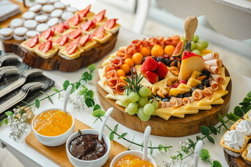 catering buffet food