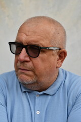 portrait of senior man