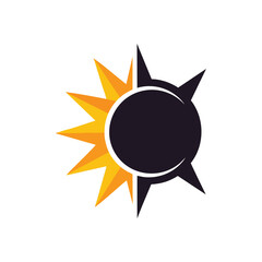 Celestial Day Night Contrast. Stylized cosmic design illustrating the duality of daylight and nighttime. Represents balance, transformation, or opposing elements.