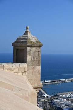 wieżyczka obronna zamek barbary Alicante