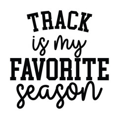track is my favorite season