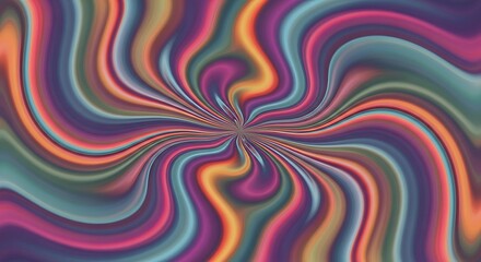 Colorful swirling abstract design with vibrant hues.