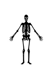 Coiled Snake Silhouette