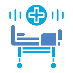 Fototapeta premium Bed Icon