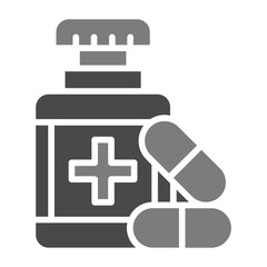 Fototapeta premium Pills Icon