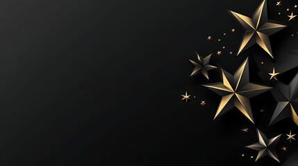 Stars on a dark background
