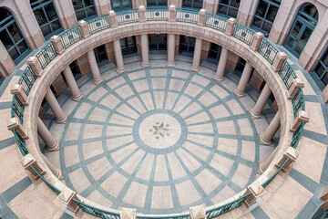 Scenic view of Capitol Extension Rotunda in Texas State Capitol building in Austin, Texas