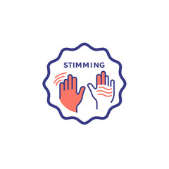 Obraz premium Stimming Allowed Badge Icon
