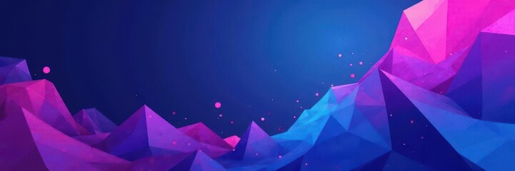 Purple and blue abstract geometric shapes, flat design , clean, abstract background