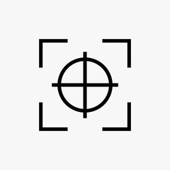 FOCUS CAMERA VIEWFINDER VECTOR ICON