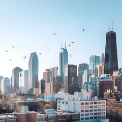 city skyline, beautiful city view, city skyline view, city skyline photo, beautiful city's scenes