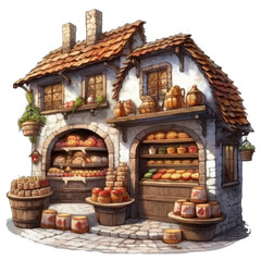 Obraz premium bakers shop