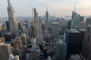 Obraz premium Urban Skyline and Architectural Majesty