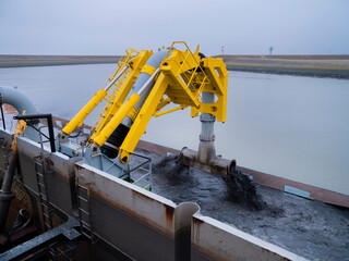 Daytime Dredging Operations