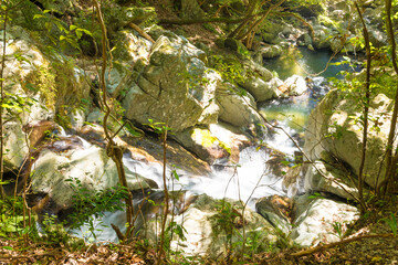 五塔の滝（福岡県篠栗町）