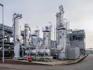 Obraz premium Petrochemical Processing Plant