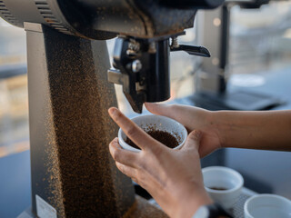 Precise Coffee Sample Collection