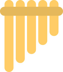 Pan Flute Instrument Icon