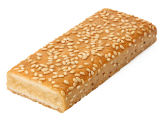 cookies on white background