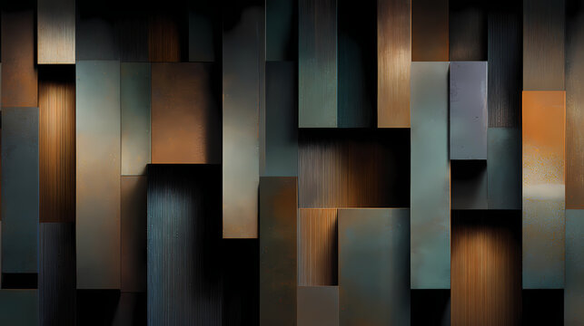 Oxidized panel sequence interleaved with void spacing