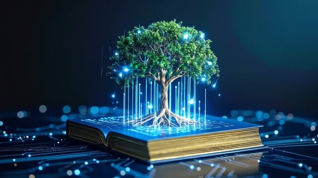 Digital Knowledge: A Tree of Wisdom Grows from a Book