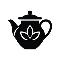 Tea In Clay Pot Icon Vector Illustration