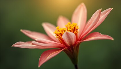 Fototapeta premium Blossom's Symphony: A Time-Lapse Dance of Petals