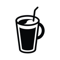 Hot Milk Drink Icon Vector Illustration