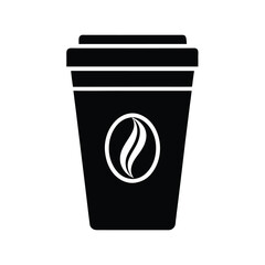 Instant Coffee Cup Icon Vector Illustration
