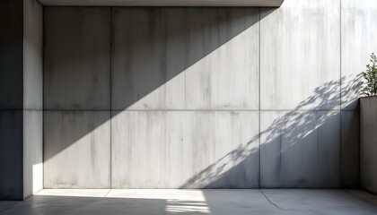 Obraz premium Abstract Symphony of Architectural Shadows