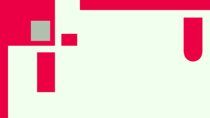 Minimalist Composition of Colors and Shapes