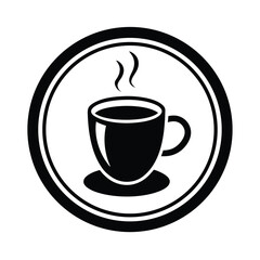 Morning Coffee Icon Vector Illustration
