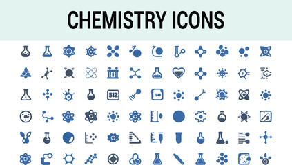 Chemistry Icons Set