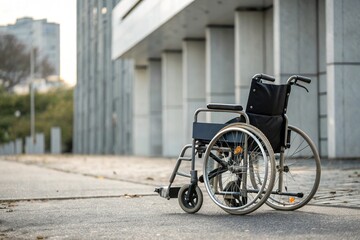 wheelchair in the hospital