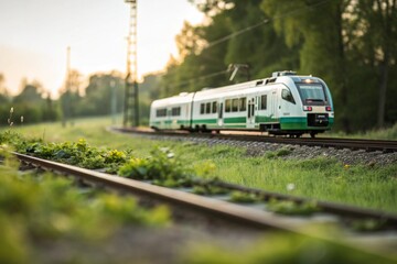 Obraz premium train in motion