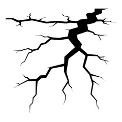 Fototapeta premium Quality full and unique Ground split fracture line vector