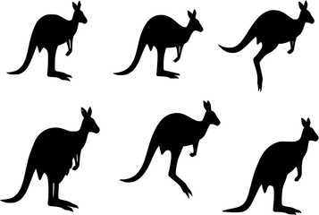 Obraz premium Kangaroo vectors free download. Kangaroo Vector Images. Australia symbol kangaroo Royalty Free Vector Image. Kangaroo Image 