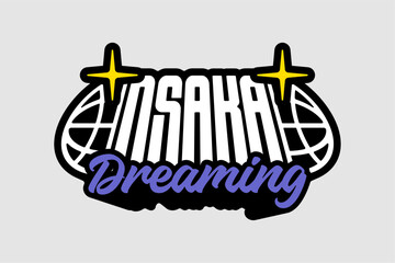 badge style streetwear apparel fashion vector for printing
