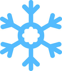 snowflake skinny icon