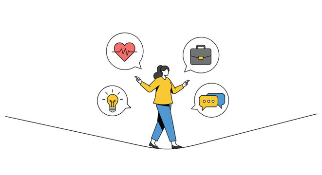 Finding equilibrium between work life and personal well being is key