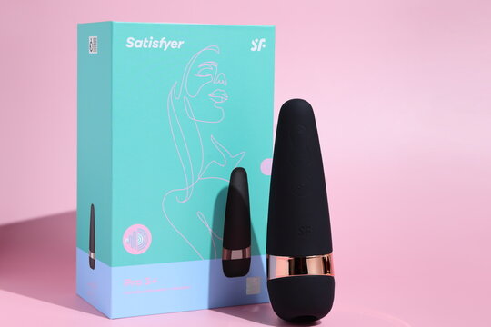 Satisfyer Pro 3+ Air Pulse Stimulator Vibration Sucking Vibrator Sex Toys Clitor, Vitoria, Spain, 19th of July 2025
